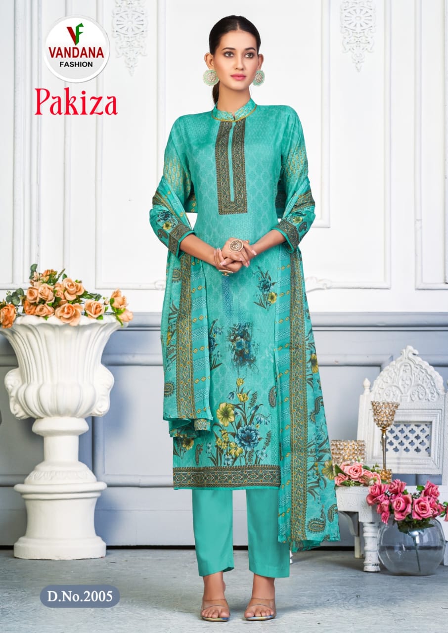 Vandana Pakiza Vol 2 Printed Cotton Dress Materials
